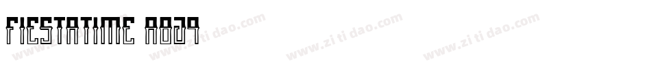 FiestaTime-a8J9字体转换