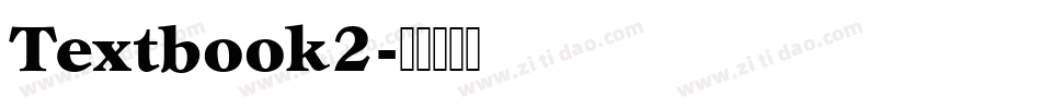 Textbook2字体转换