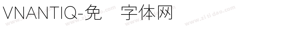 VNANTIQ字体转换