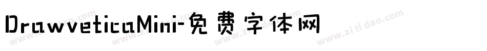 DrawveticaMini字体转换