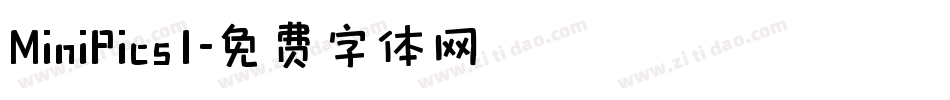 MiniPics1字体转换