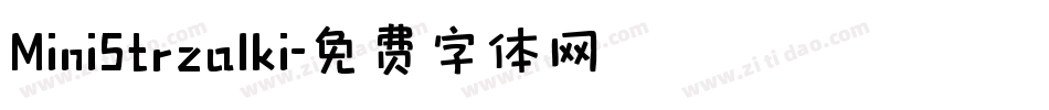MiniStrzalki字体转换