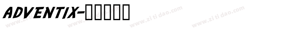 adventix字体转换