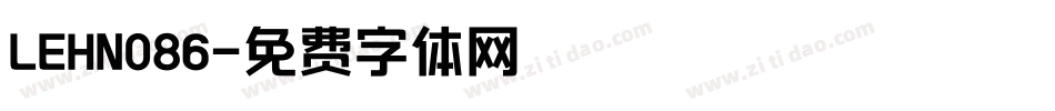 LEHN086字体转换