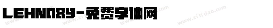 LEHN089字体转换