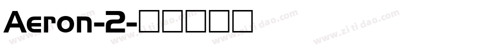 Aeron-2字体转换