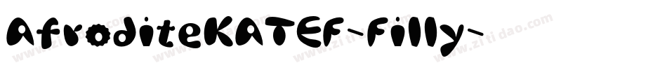 AfroditeKATEF-Filly字体转换