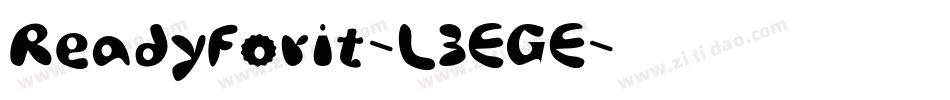 ReadyForIt-L3EGE字体转换