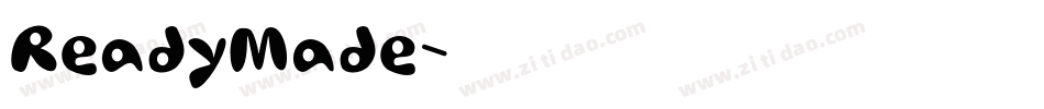 ReadyMade字体转换