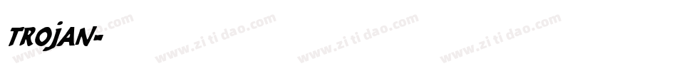 Trojan字体转换