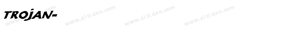 Trojan字体转换