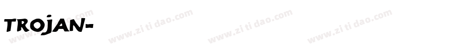 Trojan字体转换