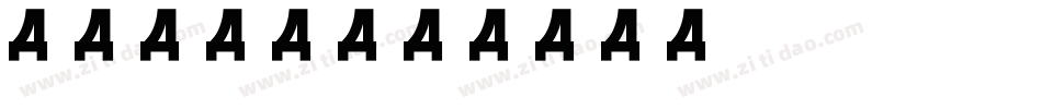 balde字体转换