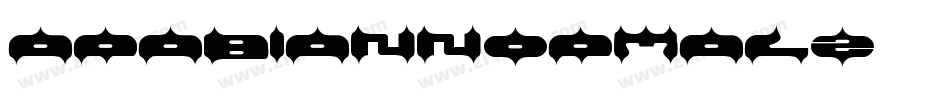 Arabian-Normal(2)字体转换