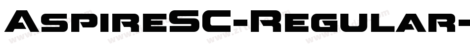 AspireSC-Regular字体转换 AspireSC-Regular字体转换