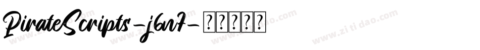 PirateScripts-j6n7字体转换