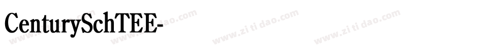 CenturySchTEE字体转换