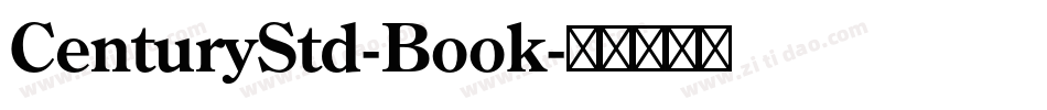 CenturyStd-Book字体转换