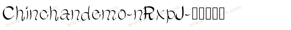 Chinchandemo-nRxpJ字体转换