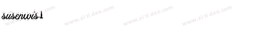susenwis字体转换