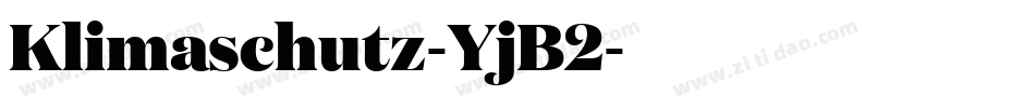 Klimaschutz-YjB2字体转换