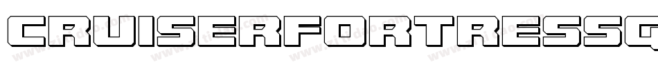 CruiserFortressGradient-za2X字体转换