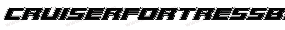 CruiserFortressBevelItalic-xeWm字体转换