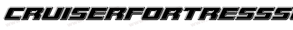 CruiserFortressSuperItalic-Yp9v字体转换