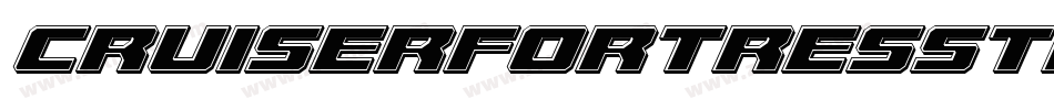 CruiserFortressTitleItalic-Mgqr字体转换