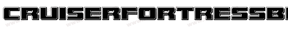 CruiserFortressBevelItalic-xeWm字体转换