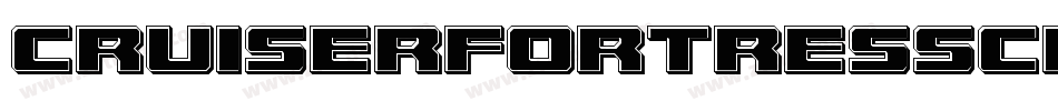 CruiserFortressChromeItalic-D2xD字体转换