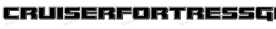 CruiserFortressGradientItal-5qDa字体转换