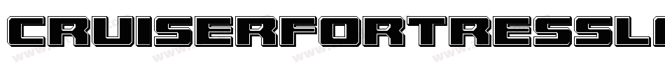 CruiserFortressLaserItalic-n7OY字体转换