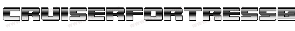 CruiserFortressBevel-3DVp字体转换