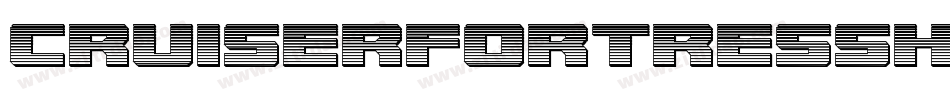 CruiserFortressHalftoneItal-yWK3字体转换