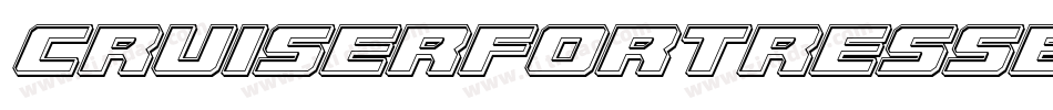 CruiserFortressEngravedItal-JPDm字体转换