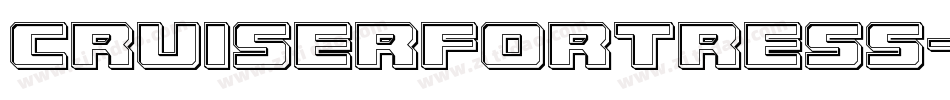CruiserFortress-EvxW字体转换