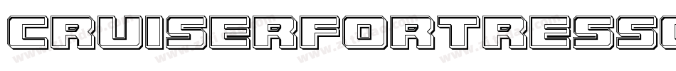 CruiserFortressGradientItal-5qDa字体转换