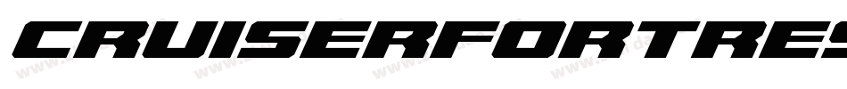 CruiserFortressTitleItalic-Mgqr字体转换