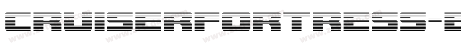 CruiserFortress-EvxW字体转换