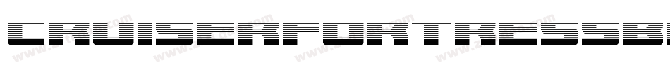 CruiserFortressBevel-3DVp字体转换