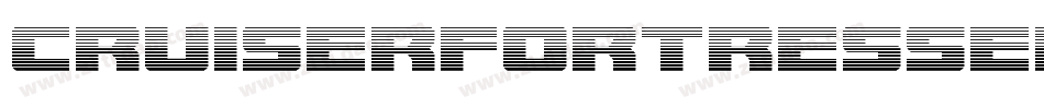CruiserFortressEngraved-VZAl字体转换