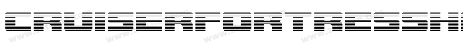 CruiserFortressHalftoneItal-yWK3字体转换
