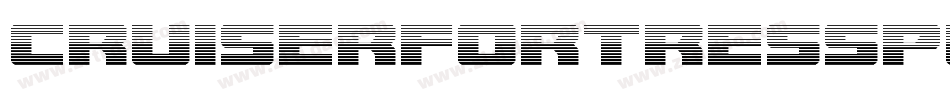 CruiserFortressPunchItalic-BM65字体转换