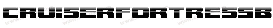 CruiserFortressBevelItalic-xeWm字体转换