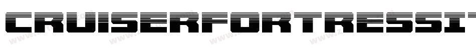 CruiserFortressItalic-9jJB字体转换