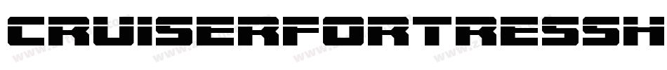 CruiserFortressHalftoneItal-yWK3字体转换