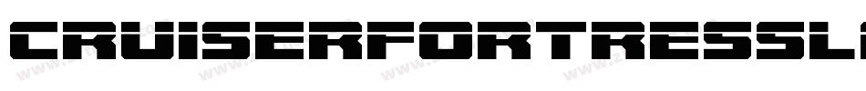 CruiserFortressLaserItalic-n7OY字体转换