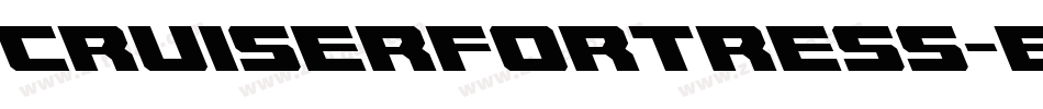 CruiserFortress-EvxW字体转换