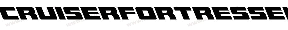 CruiserFortressEngravedItal-JPDm字体转换